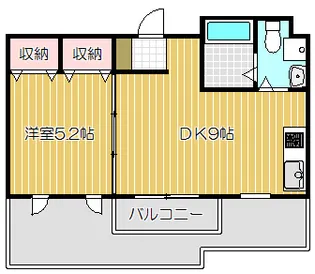 パーク西小山【3階】の間取り