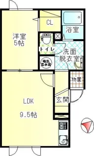 Eternal I【2階】の間取り