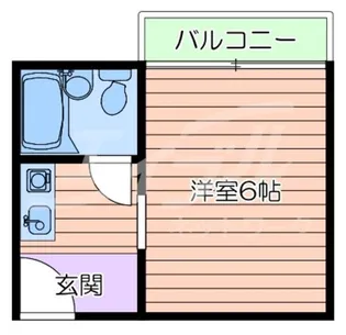 ビスタ千里丘III【1階】の間取り
