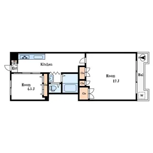 セイワ東陽マンション【2階】の間取り