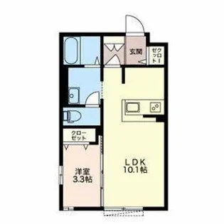 Bonne chance【1階】の間取り