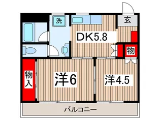 Park Hills緑町の間取り