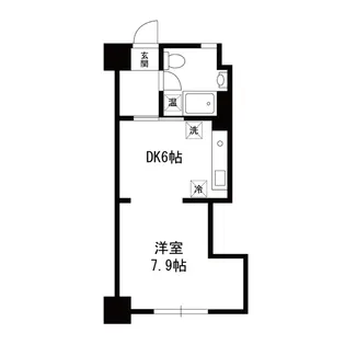 メゾン・ド・メルシー【9階】の間取り