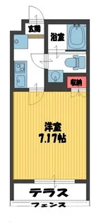 FESTARIA浦和【1階】の間取り