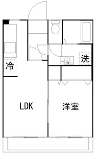 WADAビル11【4階】の間取り