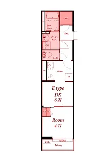リブリ・モンテ杉田【2階】の間取り