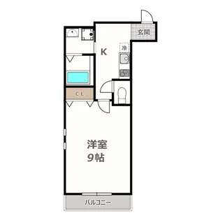 フジパレス今川駅東V番館【3階】の間取り