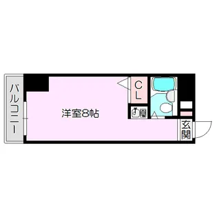 アスタリスク5202【5階】の間取り