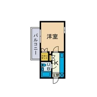 ユースピア本厚木【3階】の間取り