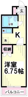 グリーンパレス【1階】の間取り