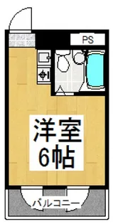 メゾン東村山【3階】の間取り