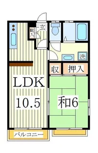プレジオTI【2階】の間取り