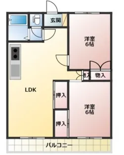 NAGA I【3階】の間取り