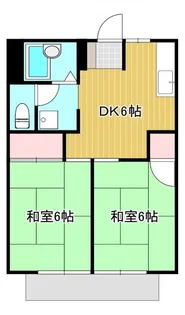 ロイヤルハイツ【1階】の間取り