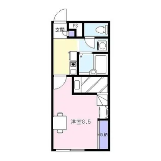 カーサ・ヴィオラII【1階】の間取り