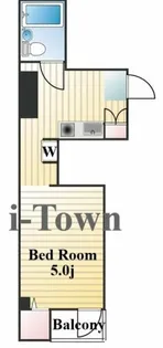 コンフォートスズヤ【5階】の間取り