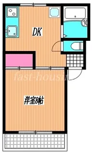 ダイヤハイツ3号館【1階】の間取り