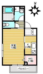 Lumiere【2階】の間取り