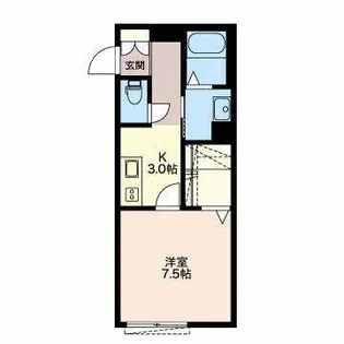 マリアージュ【1階】の間取り