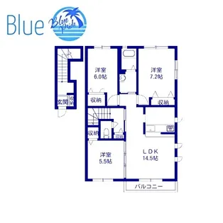 ピア ビレッジ II【2階】の間取り