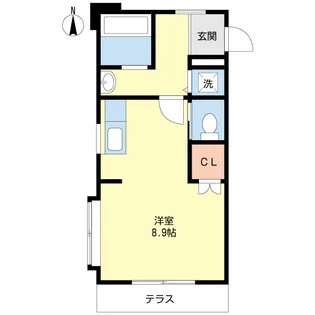 クレアール八柱【2階】の間取り