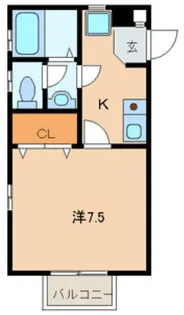 つばきハウス【2階】の間取り