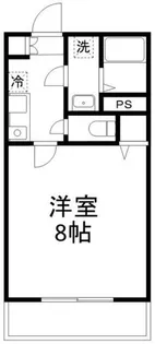 プリズム8番館【2階】の間取り