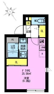 ADORE URBAN北赤羽【3階】の間取り