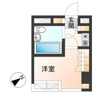 宇都宮ダイカンプラザスポーツメント 804号【1階】の間取り