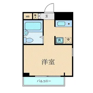プレール南青山【2階】の間取り