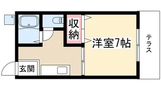 ハイツ裕望【2階】の間取り
