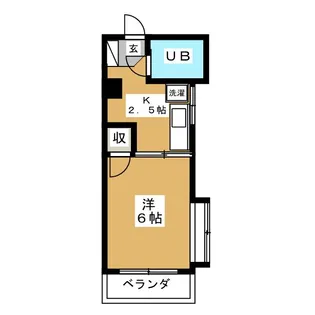 小久保マンション【3階】の間取り