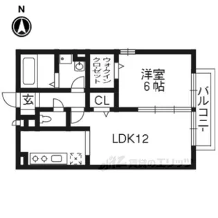 グランパルク【2階】の間取り
