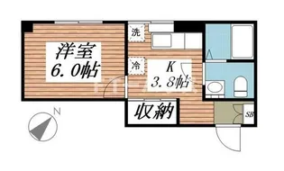 グレイス前原【1階】の間取り