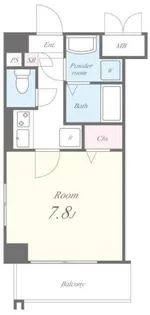 クローネ住吉【2階】の間取り