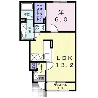ネクサス【1階】の間取り