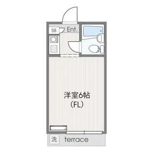 アクアリッツ【1階】の間取り