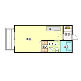 うなばらマンション2【3階】の間取り