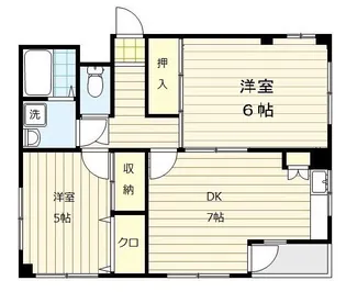ソフィアニューシティ【5階】の間取り