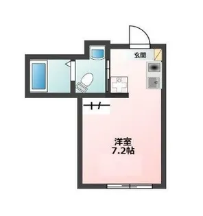 ルラシオン沼袋【2階】の間取り