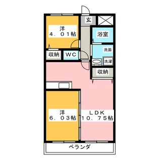 Grand Bonheur Daiko【1階】の間取り