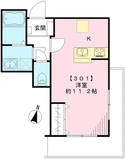 アルム深沢【3階】の間取り