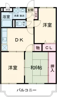 シャトーレK&T【3階】の間取り