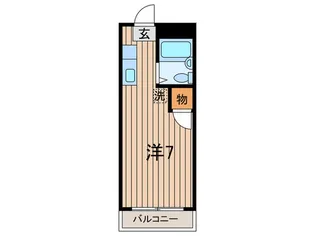 メゾンエスポアール【3階】の間取り