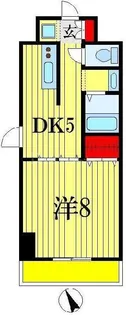 ルーラル八番館【4階】の間取り