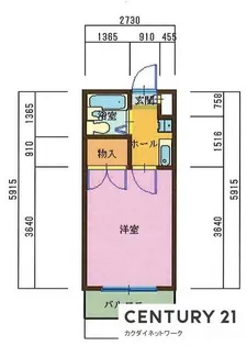 メゾン3番館【1階】の間取り