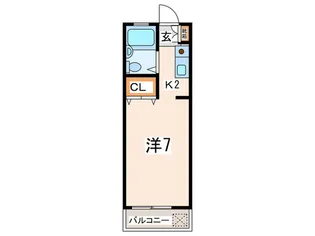 Nハイツ【2階】の間取り