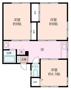 シティハイムエグチ【2階】の間取り