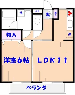 ステップ【1階】の間取り