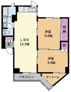 STPLAZA ARAHATA【3階】の間取り